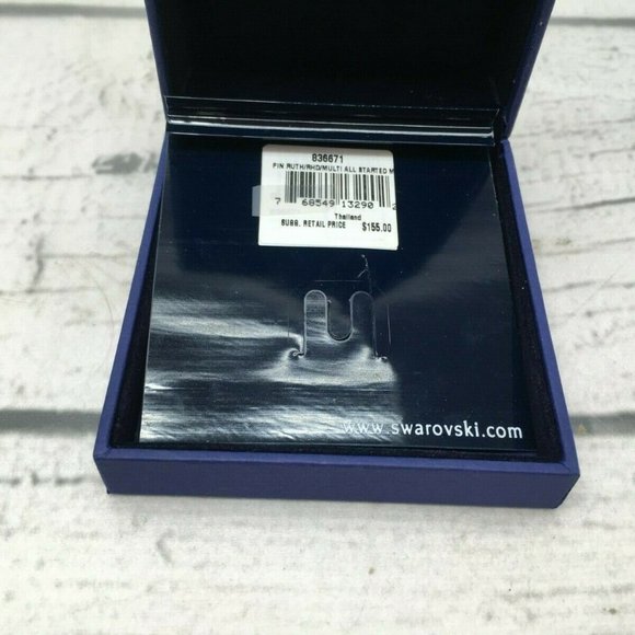 2005 SWAROVSKI - DISNEY MICKEY MOUSE #836671 RHD/CRY BROOCH - Picture 4 of 5